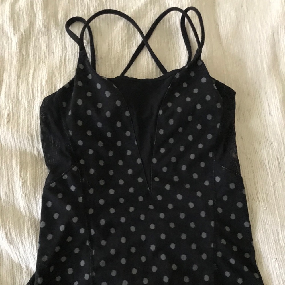 Lululemon mesh back strappy workout tank